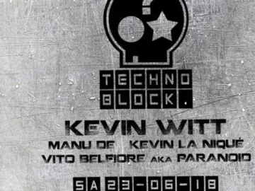 Kevin la Niqué @ Elektroküche Köln/TechnoBlock 23.06.18 Closing set