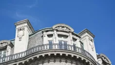 upper rotunda facade – McCormick Apartments – Washington DC –