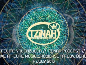 Felipe Valenzuela // Tzinah Podcast // Live at Cure Music