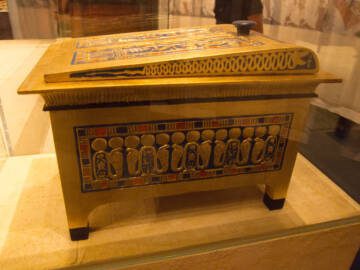 Golden Egyptian box