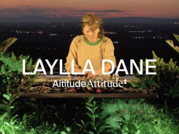 Laylla Dane Vinyl DJ set at Youth Hill｜Altitude Attitude