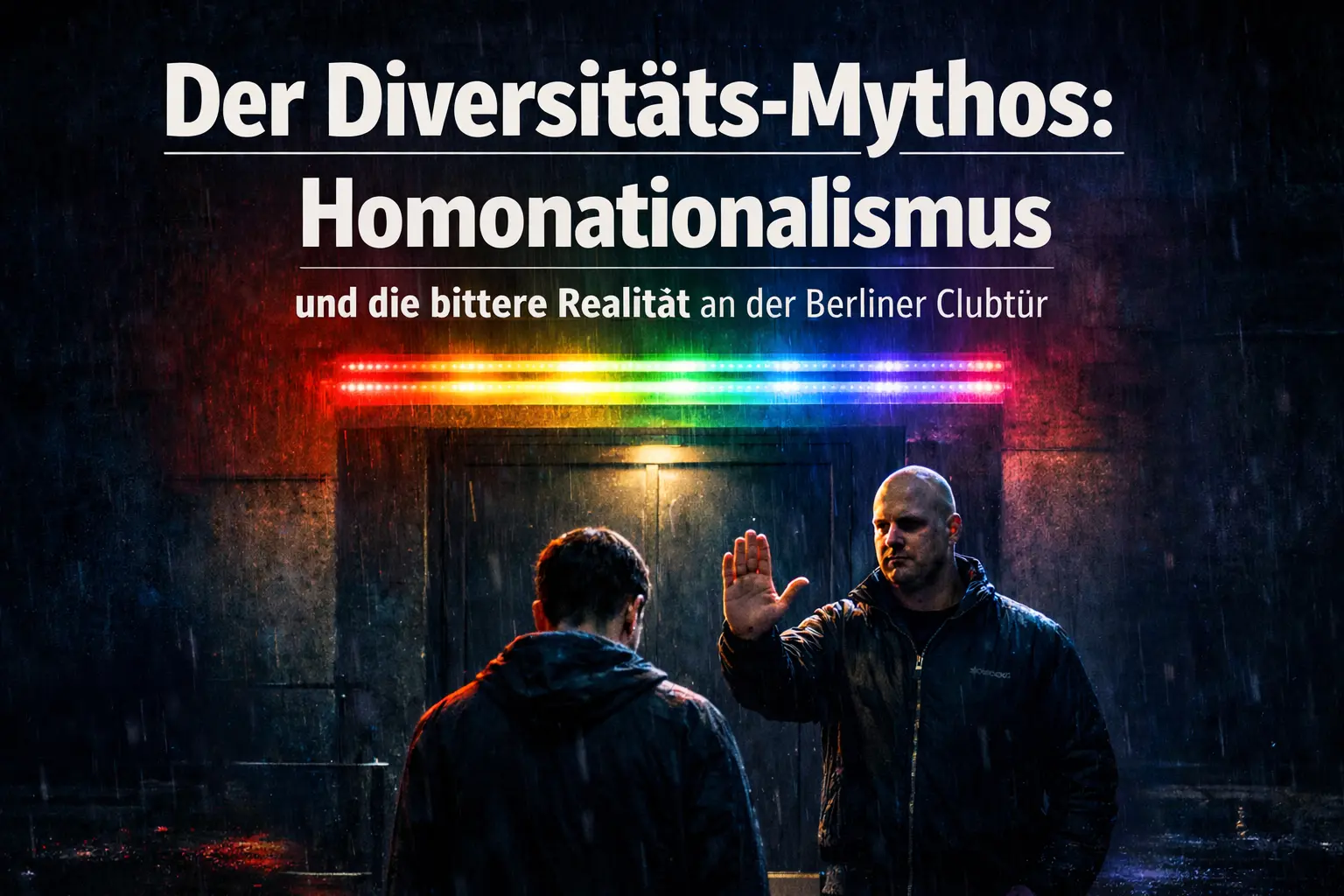 Homonationalismus–Clubtuer Berlin