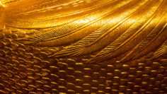 Golden sarcophagus detail