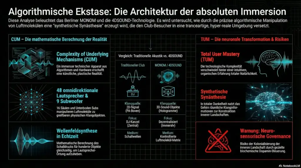 algorithmische raumlicher techno rave