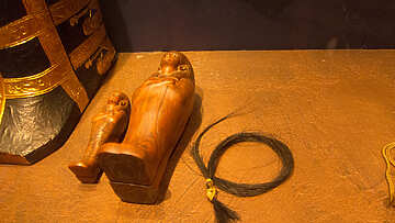 Hair from Egyptian tomb