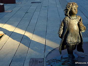 Monumento a los Hippies de Ibiza (2016), detalle